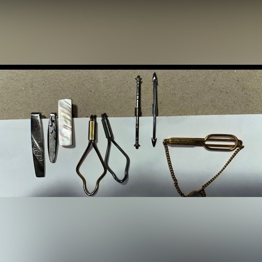 Vintage Tie Clasps